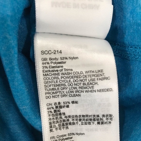 MARMOT Henley Top Shirt w/Pockets & Hood Blue Size XS - Picture 9 of 9